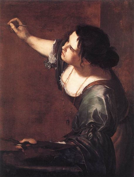 Artemisia-Gentileschi-Self-Portrait