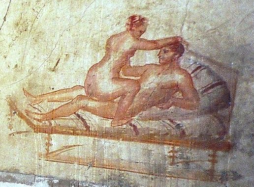 Pompeii-wall-painting-brothel