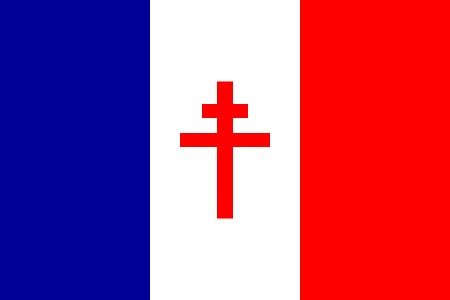 flag of france. The flag of Free France,